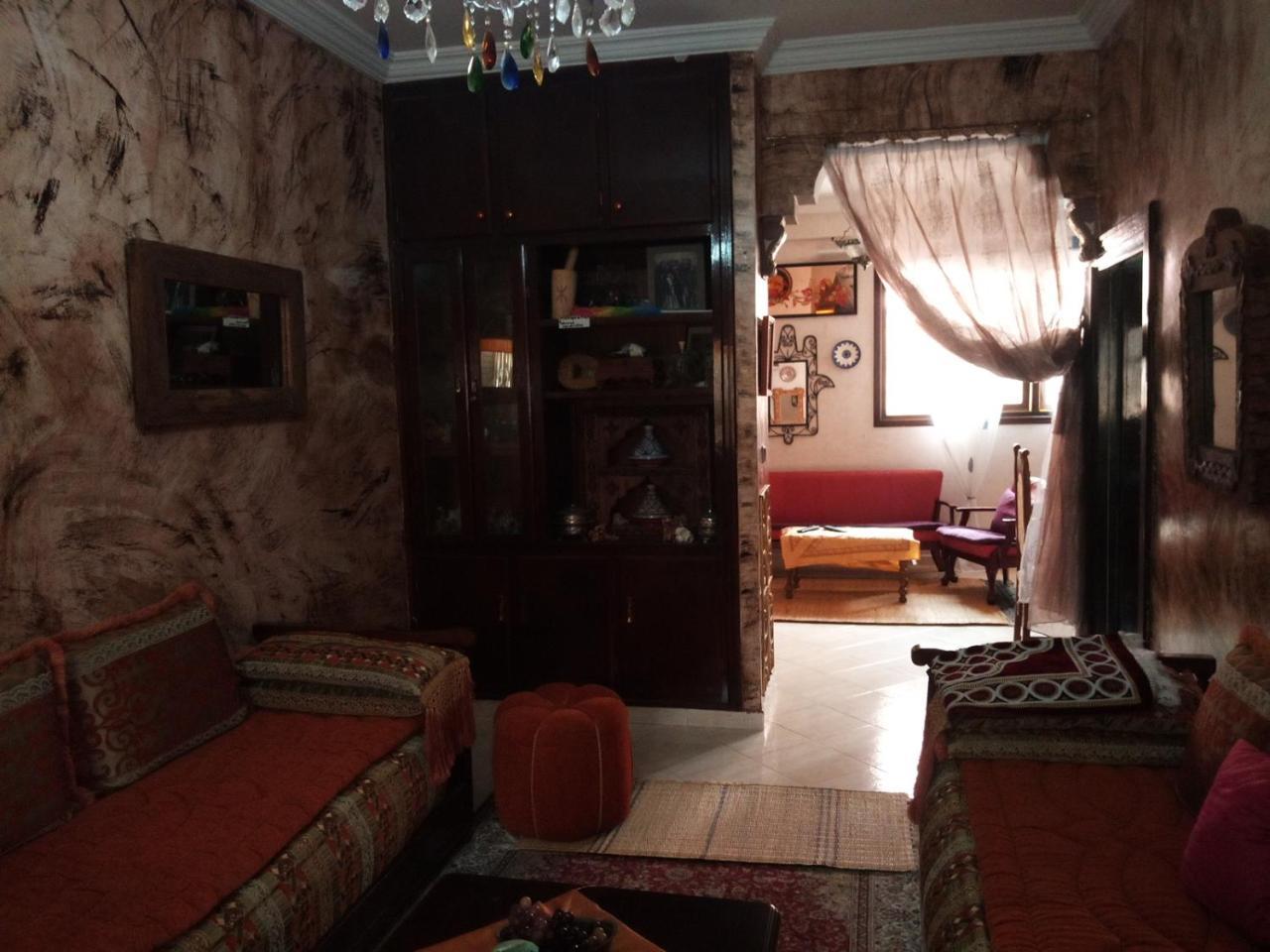 קזבלנקה Marguerite Apartemnt Dans Une Residence Familiale מראה חיצוני תמונה